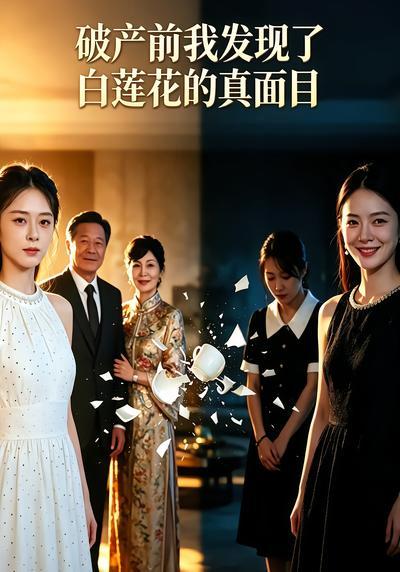 短剧《破产前我发现了白莲花的真面目》海报