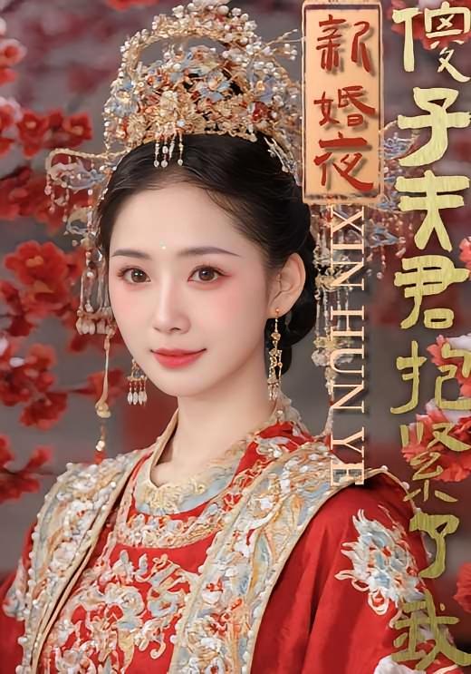 短剧《新婚夜，傻子夫君抱紧了我》海报