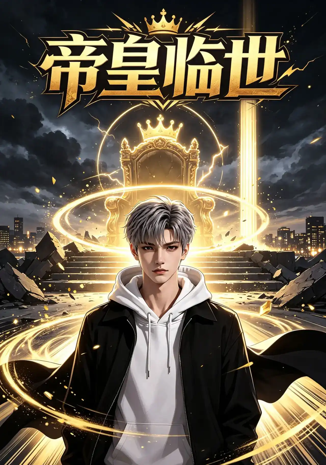 短剧《帝皇临世》海报
