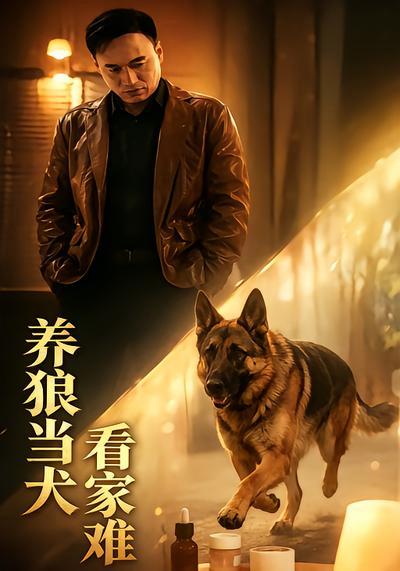 短剧《养狼当犬看家难》海报