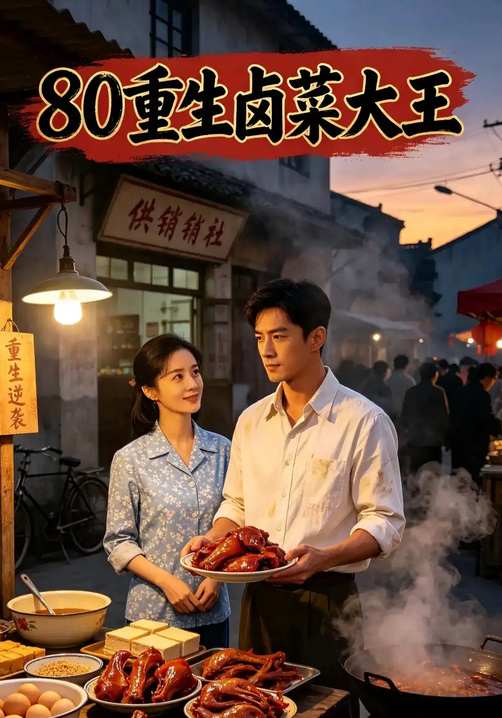短剧《80重生卤菜大王》海报
