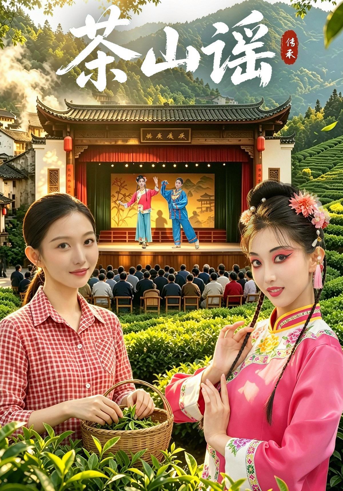 短剧《茶山谣》海报