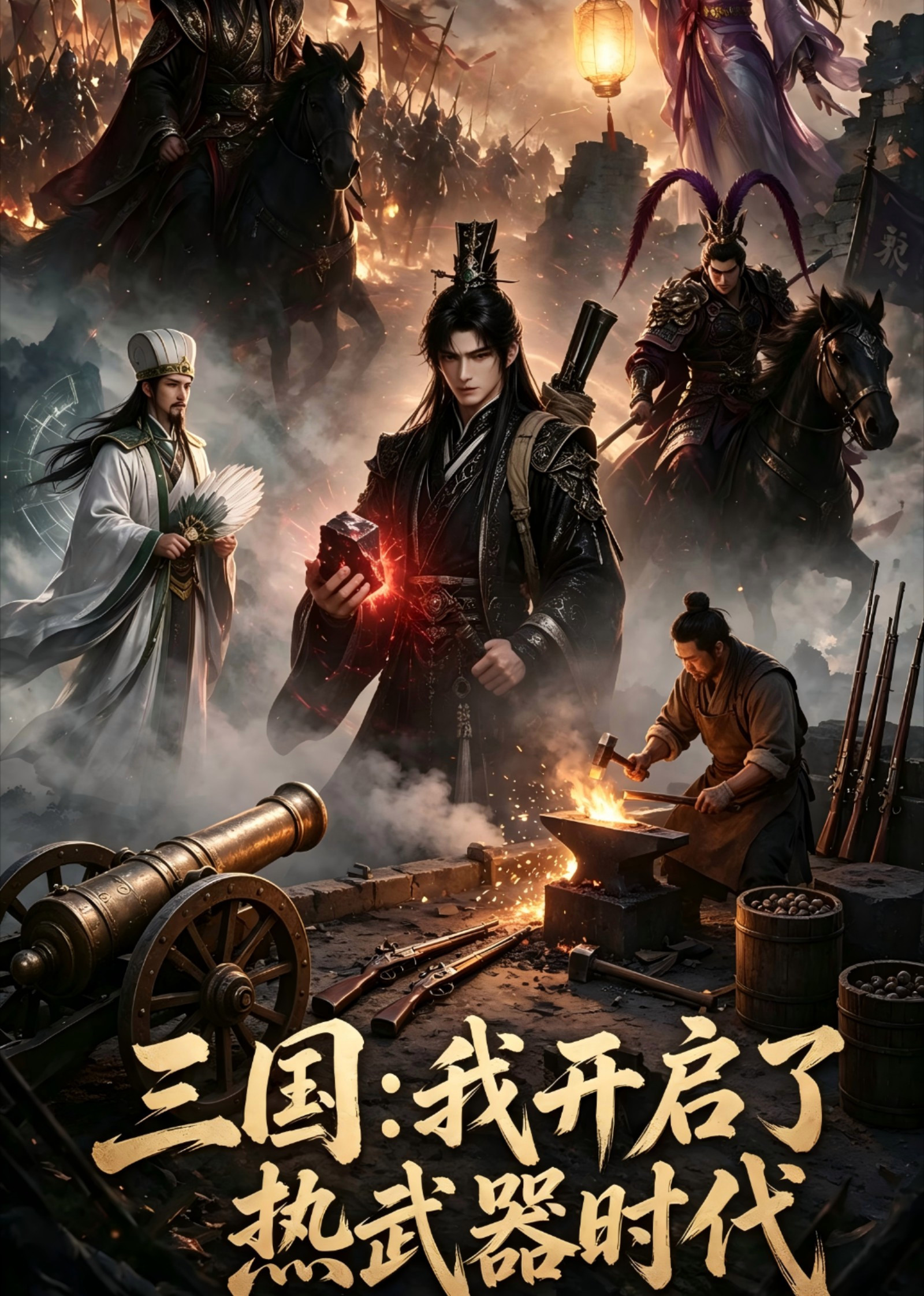 短剧《三国我开启了热武器时代》海报