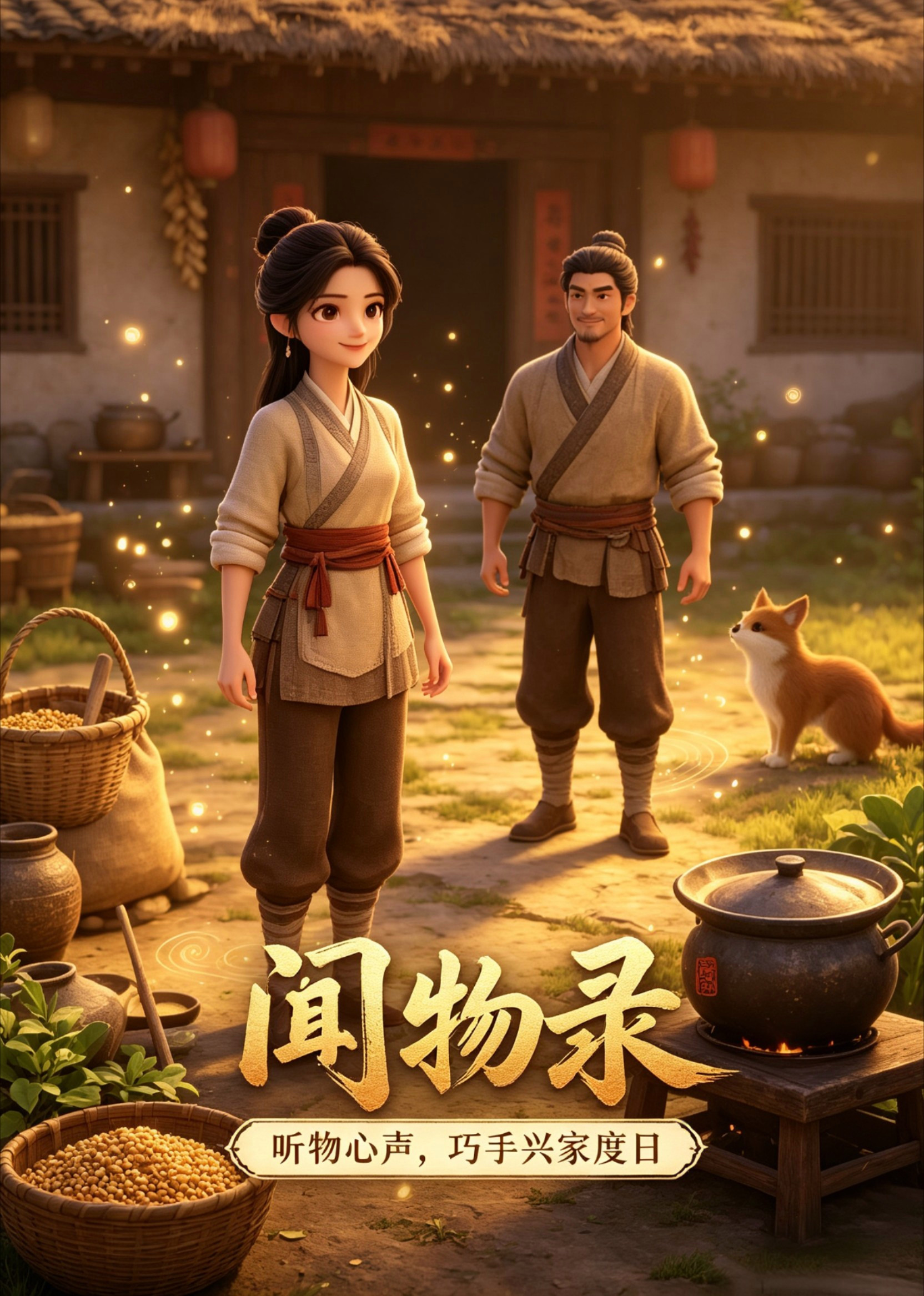 短剧《闻物录》海报