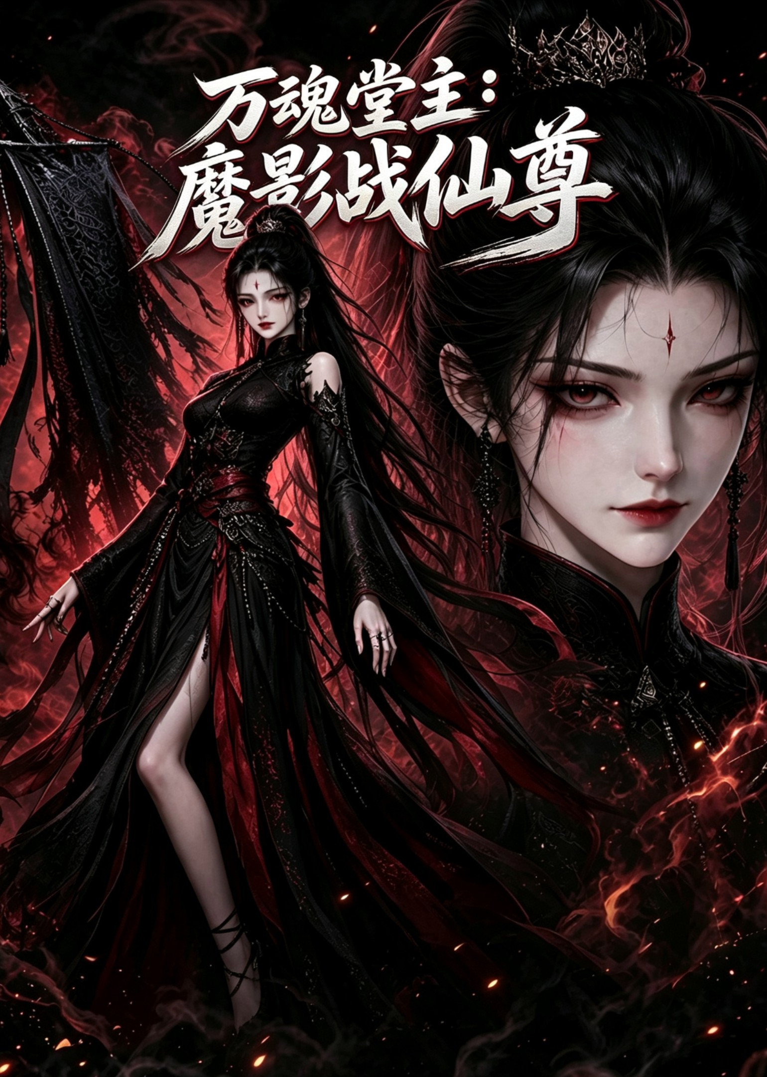 短剧《万魂堂主：魔影战仙尊》海报