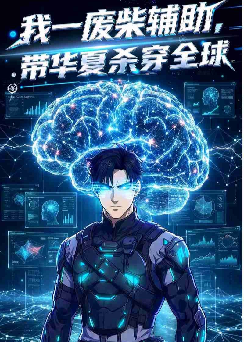 短剧《我一废柴辅助，带华夏杀穿全球》海报