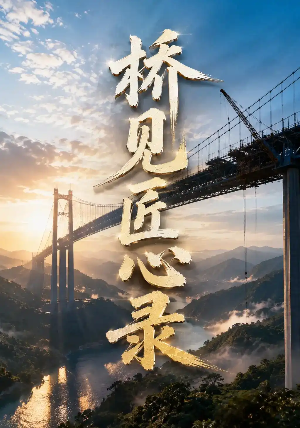 短剧《桥见匠心录》海报