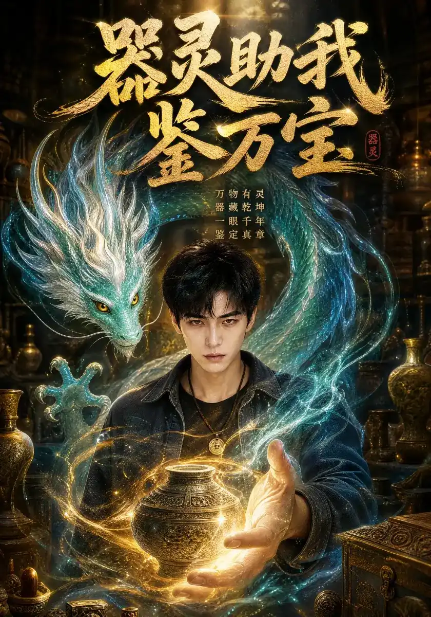 短剧《器灵助我鉴万宝》海报