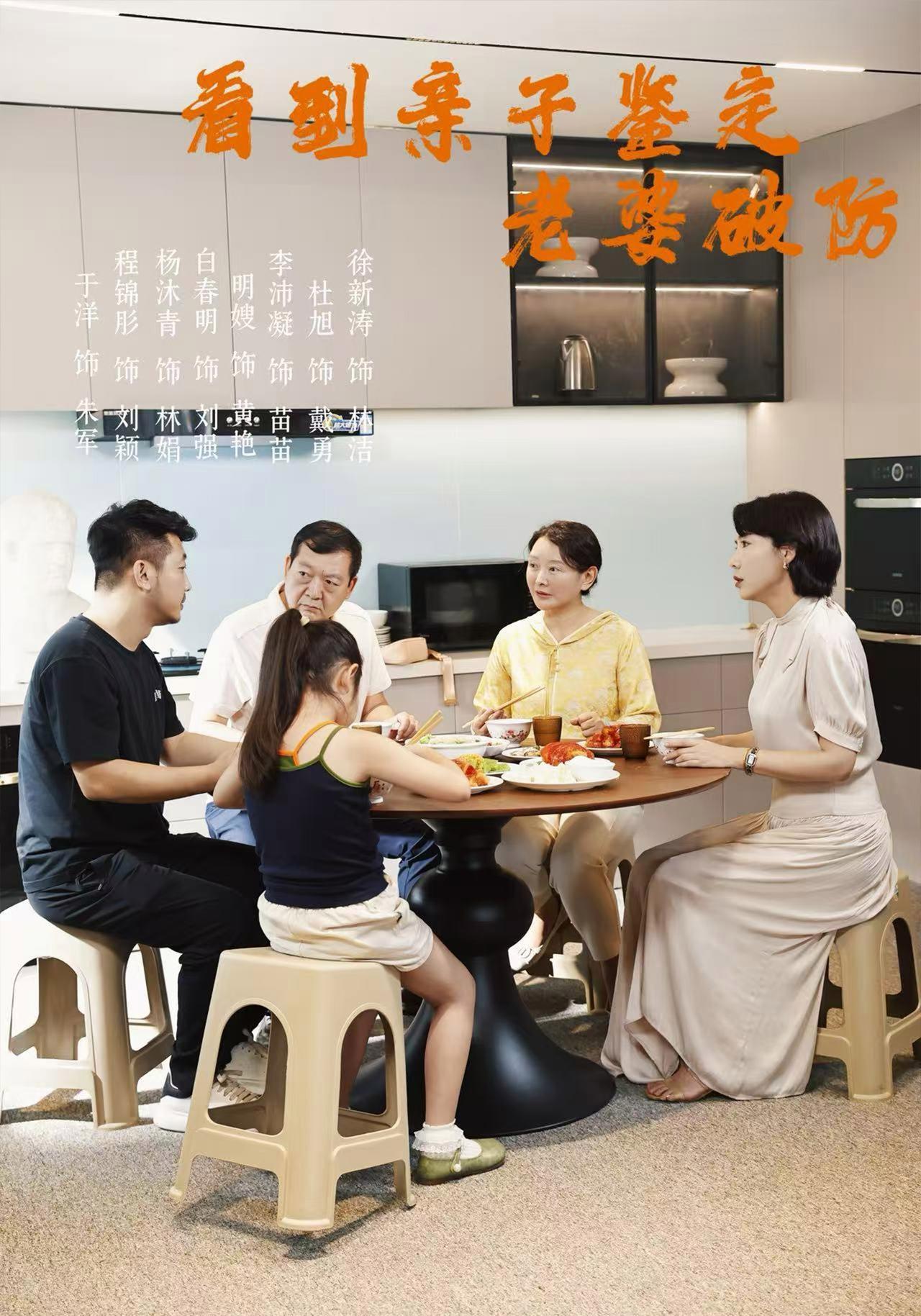 短剧《看到亲子鉴定老婆破防》海报
