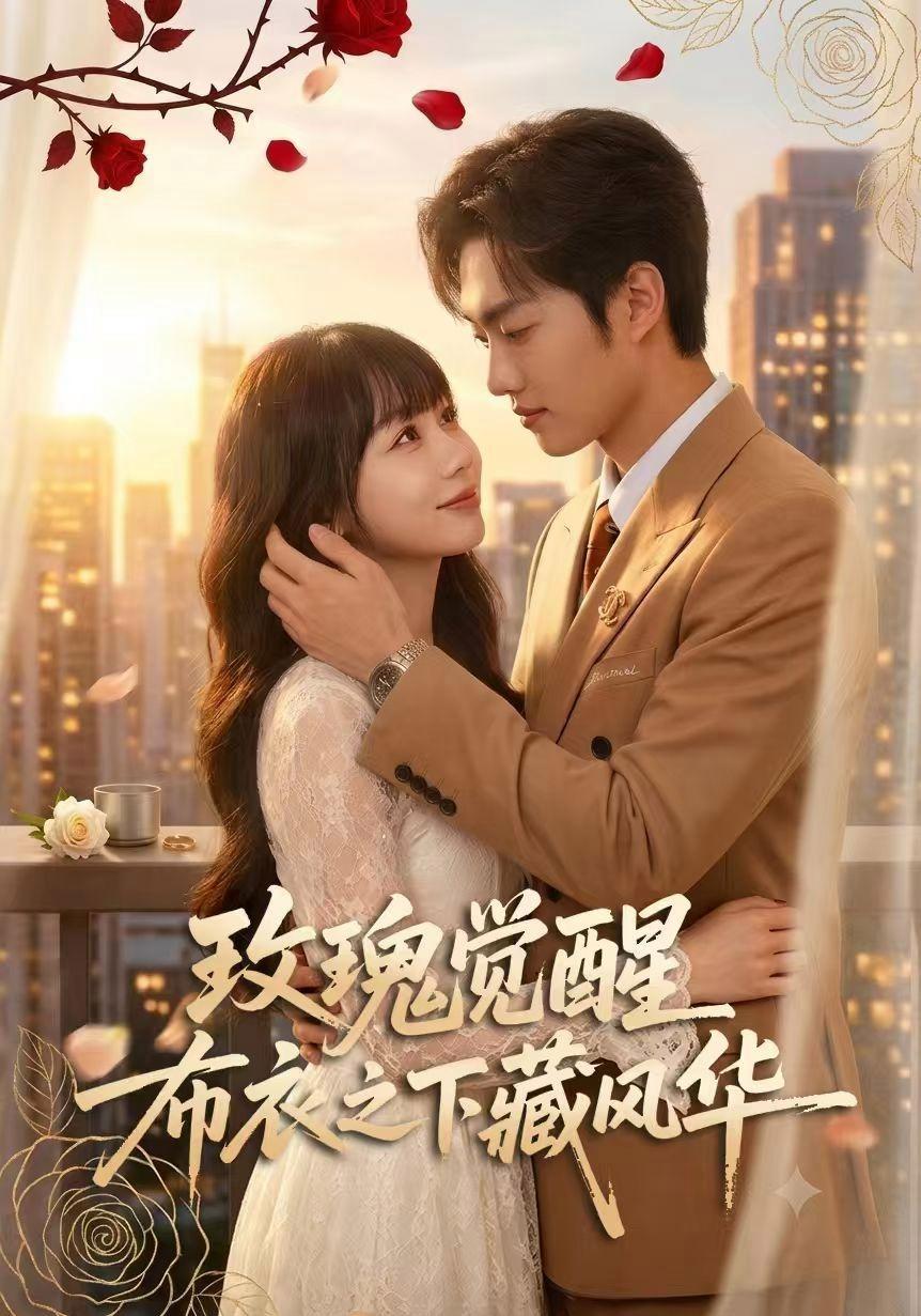 短剧《玫瑰觉醒：布衣之下藏风华》海报