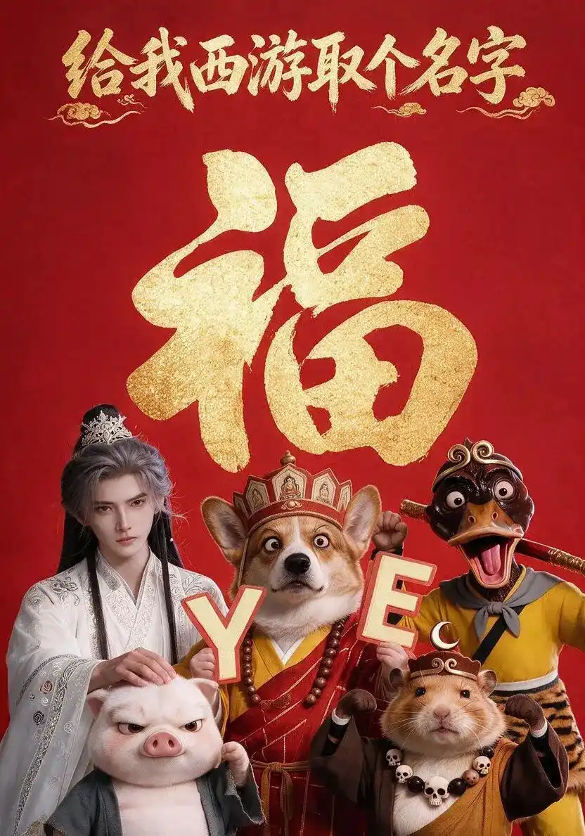 短剧《给我西游取个名字》海报