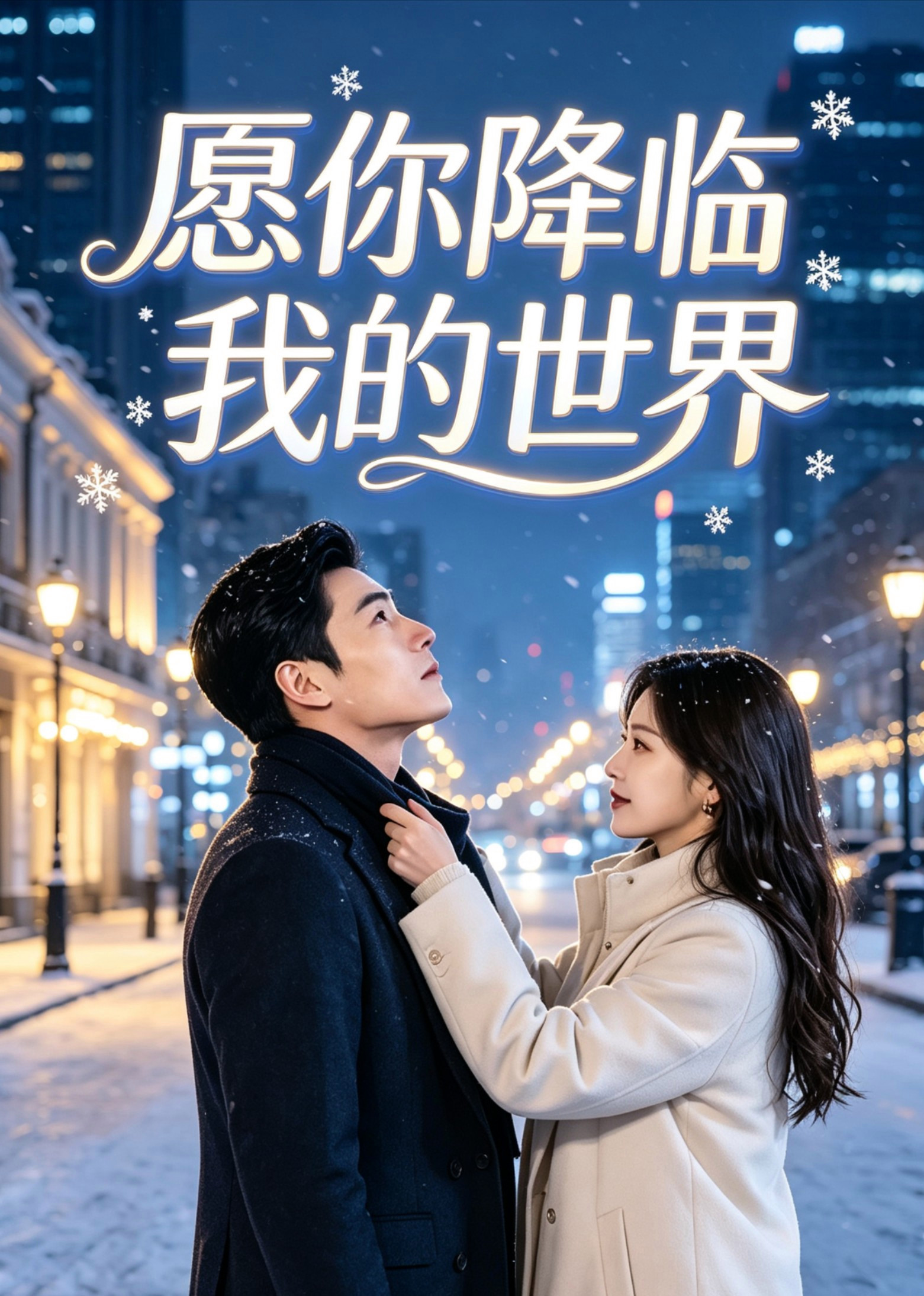 短剧《愿你降临我的世界》海报