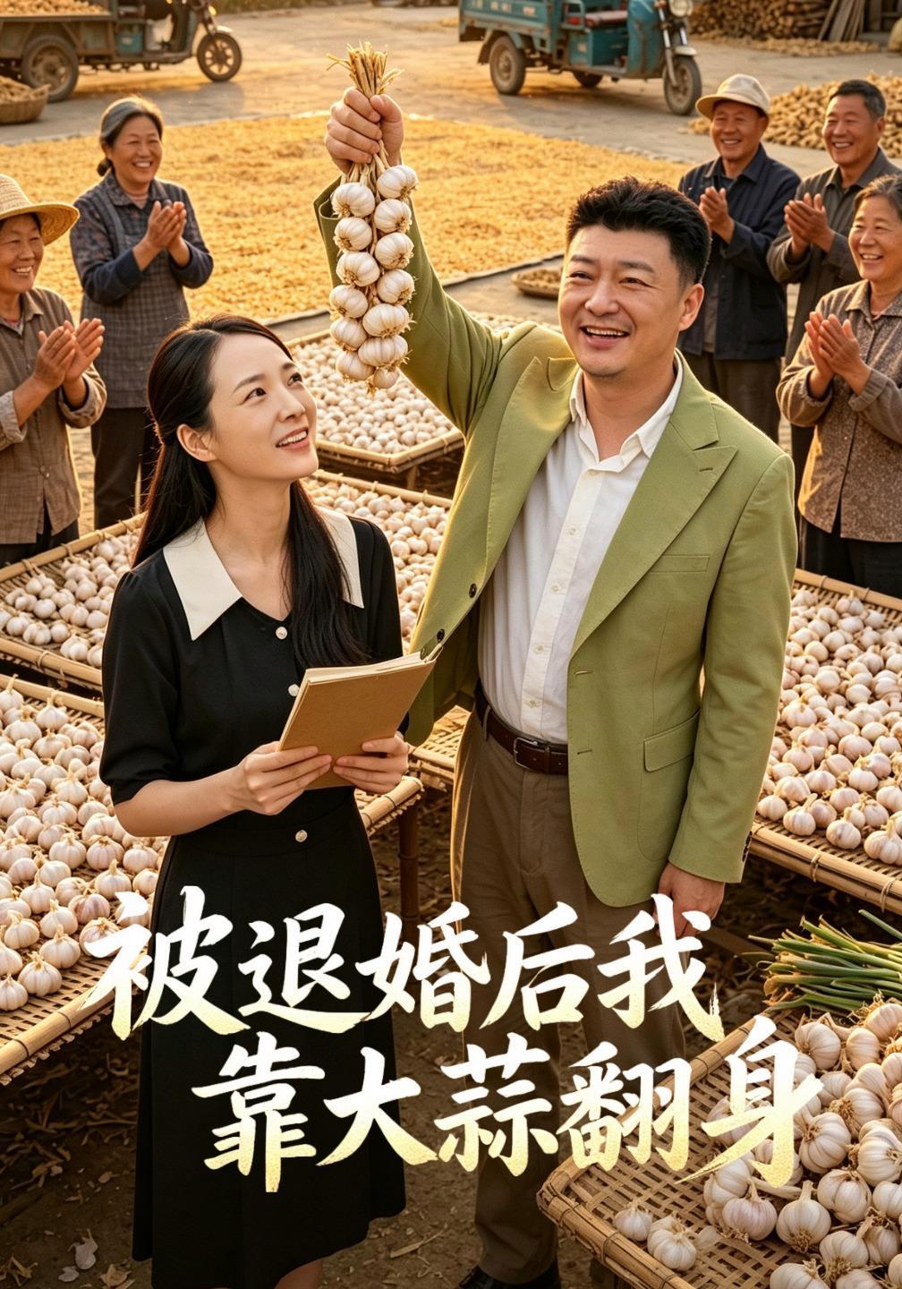 短剧《被退婚后我靠大蒜翻身》海报