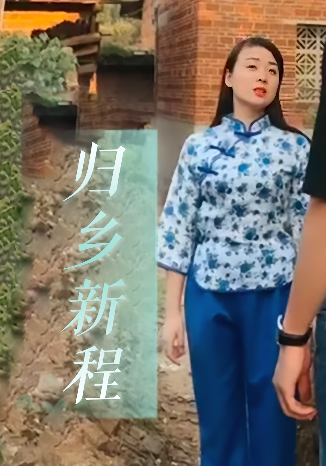 短剧《归乡新程》海报