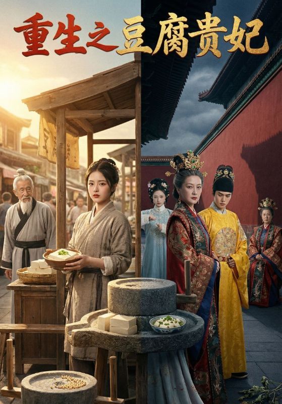短剧《重生之豆腐贵妃》海报