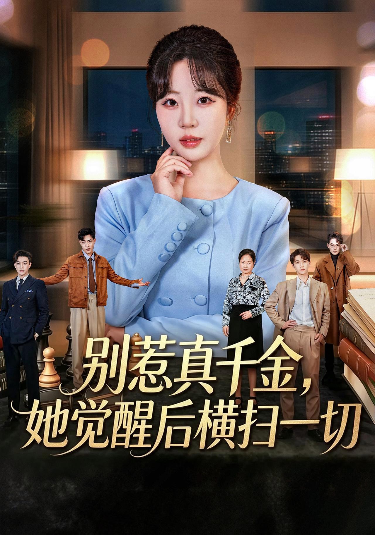 短剧《别惹真千金，她觉醒后横扫一切》海报