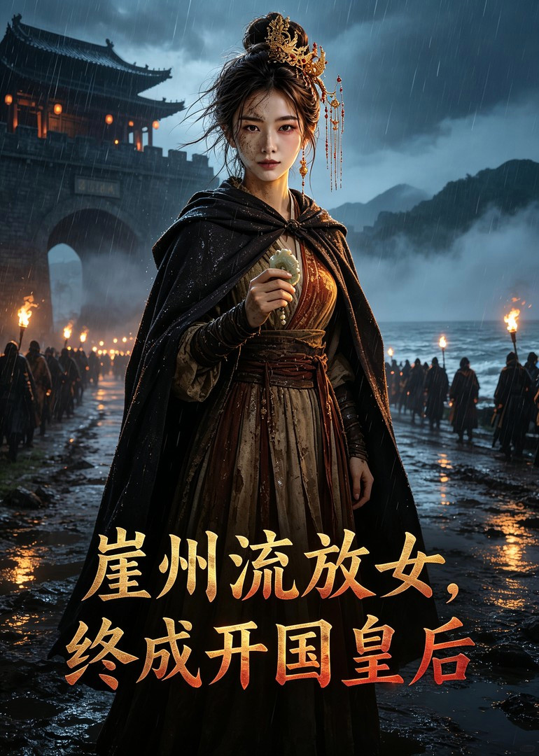 短剧《崖州流放女，终成开国皇后》海报