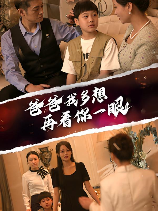 短剧《爸爸我多想再看你一眼》海报