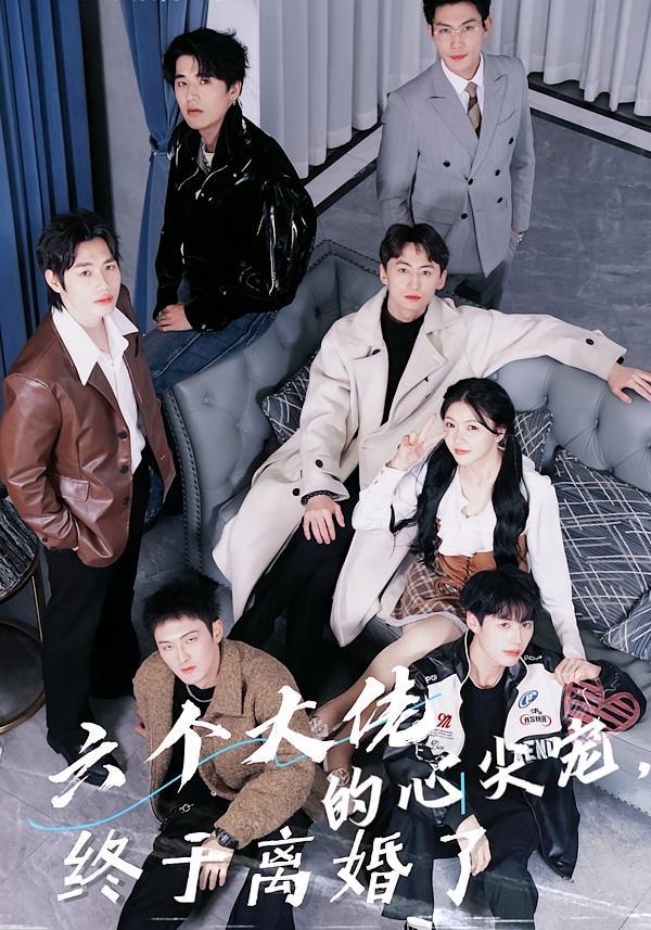 短剧《六个大佬的心尖宠，终于离婚了！》海报