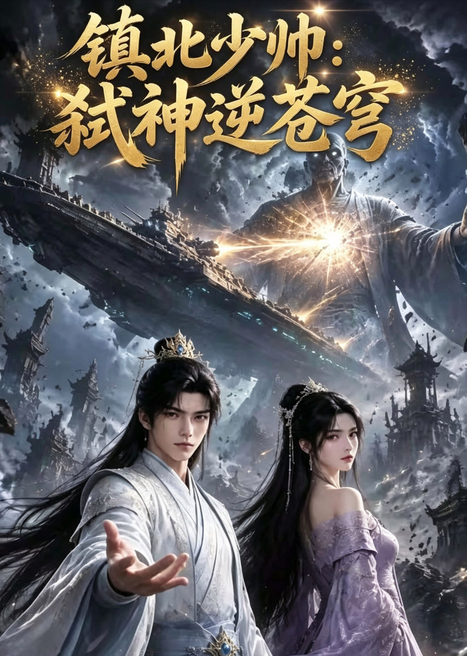 短剧《镇北少帅：弑神逆苍穹》海报