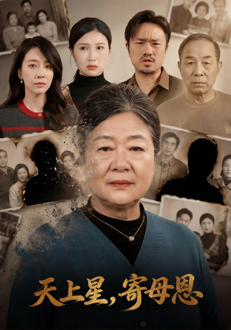 短剧《天上星，寄母恩》海报