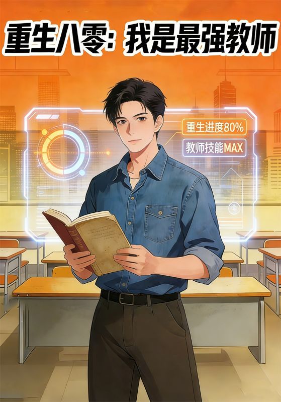 短剧《重生八零：我是最强教师》海报