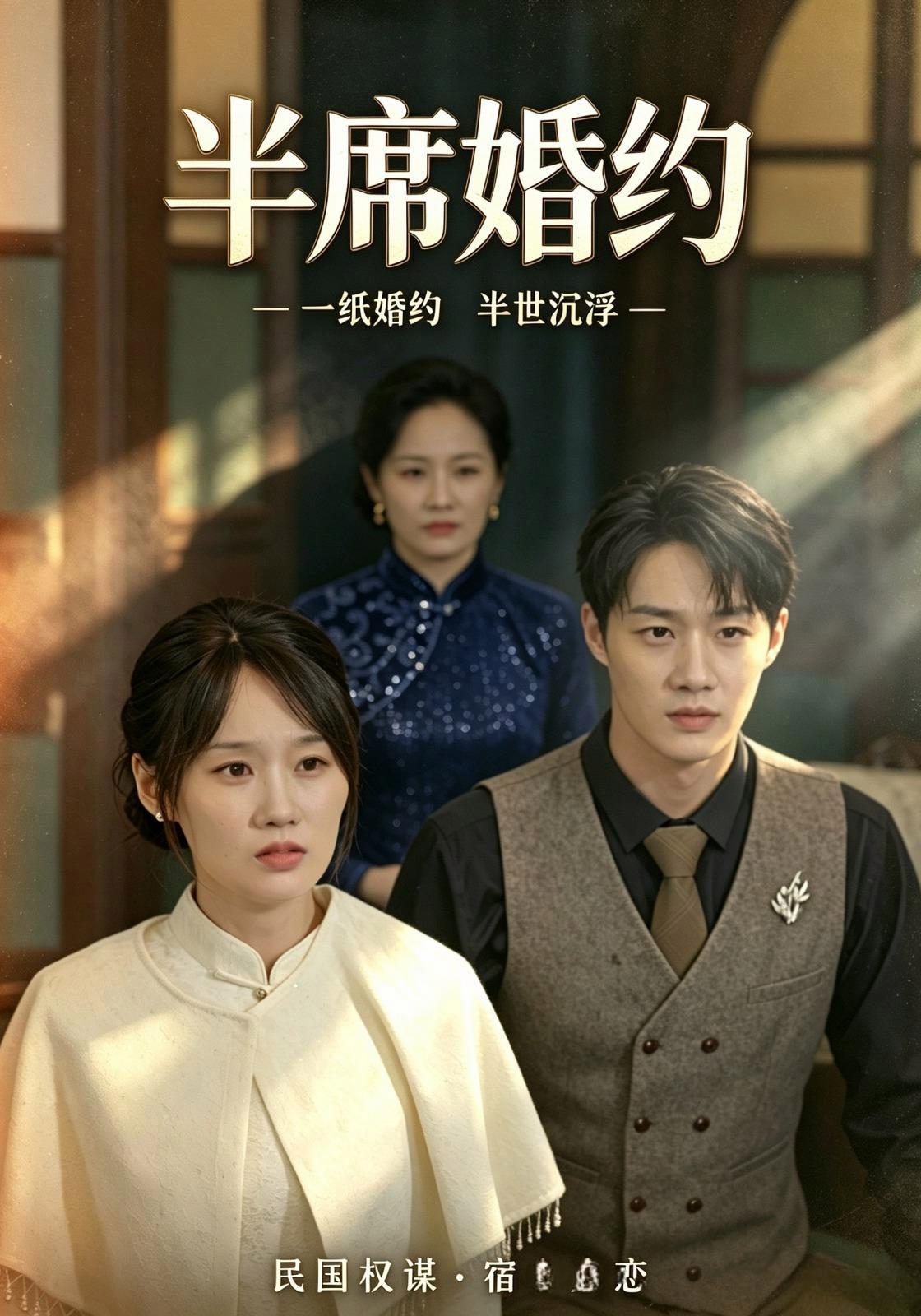 短剧《半席婚约》海报