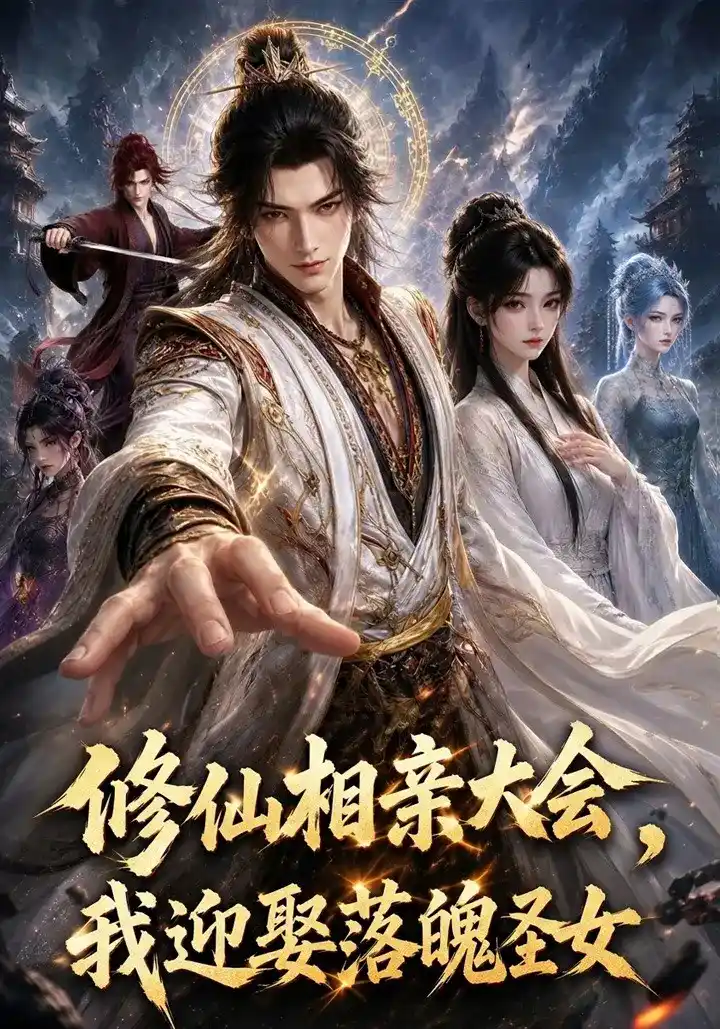 短剧《修仙相亲大会，我迎娶落魄圣女》海报