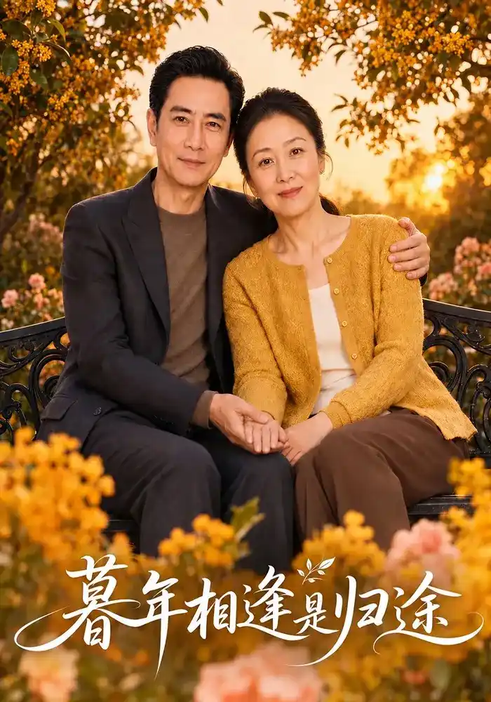 短剧《暮年相逢是归途》海报