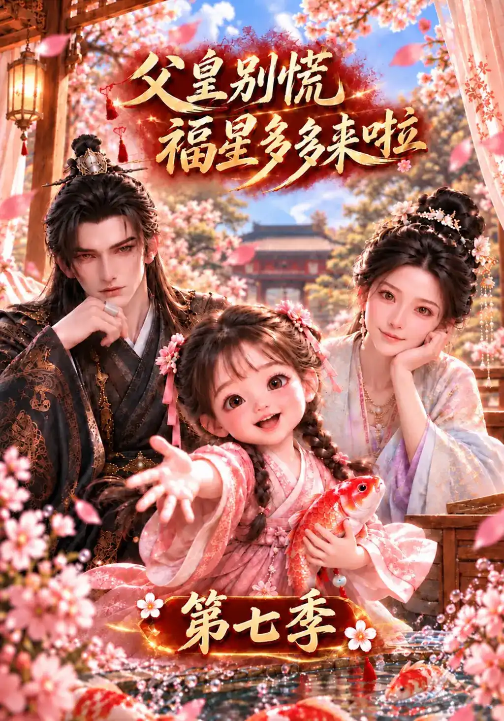 短剧《父皇别慌，福星多多来啦第七季》海报