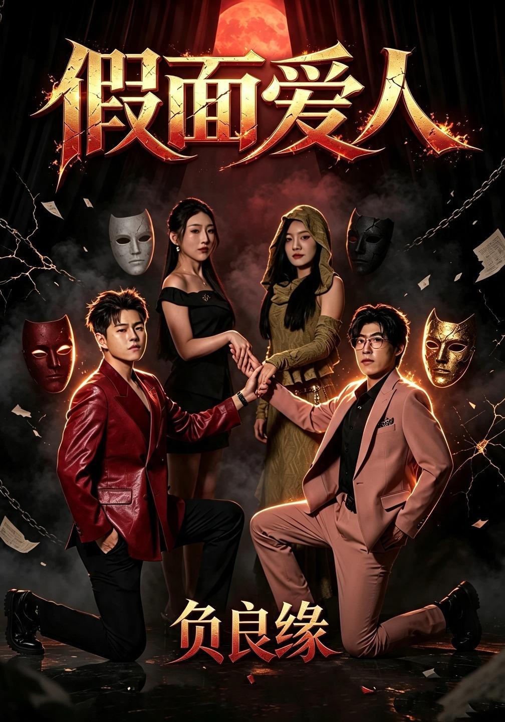 短剧《假面爱人负良缘》海报
