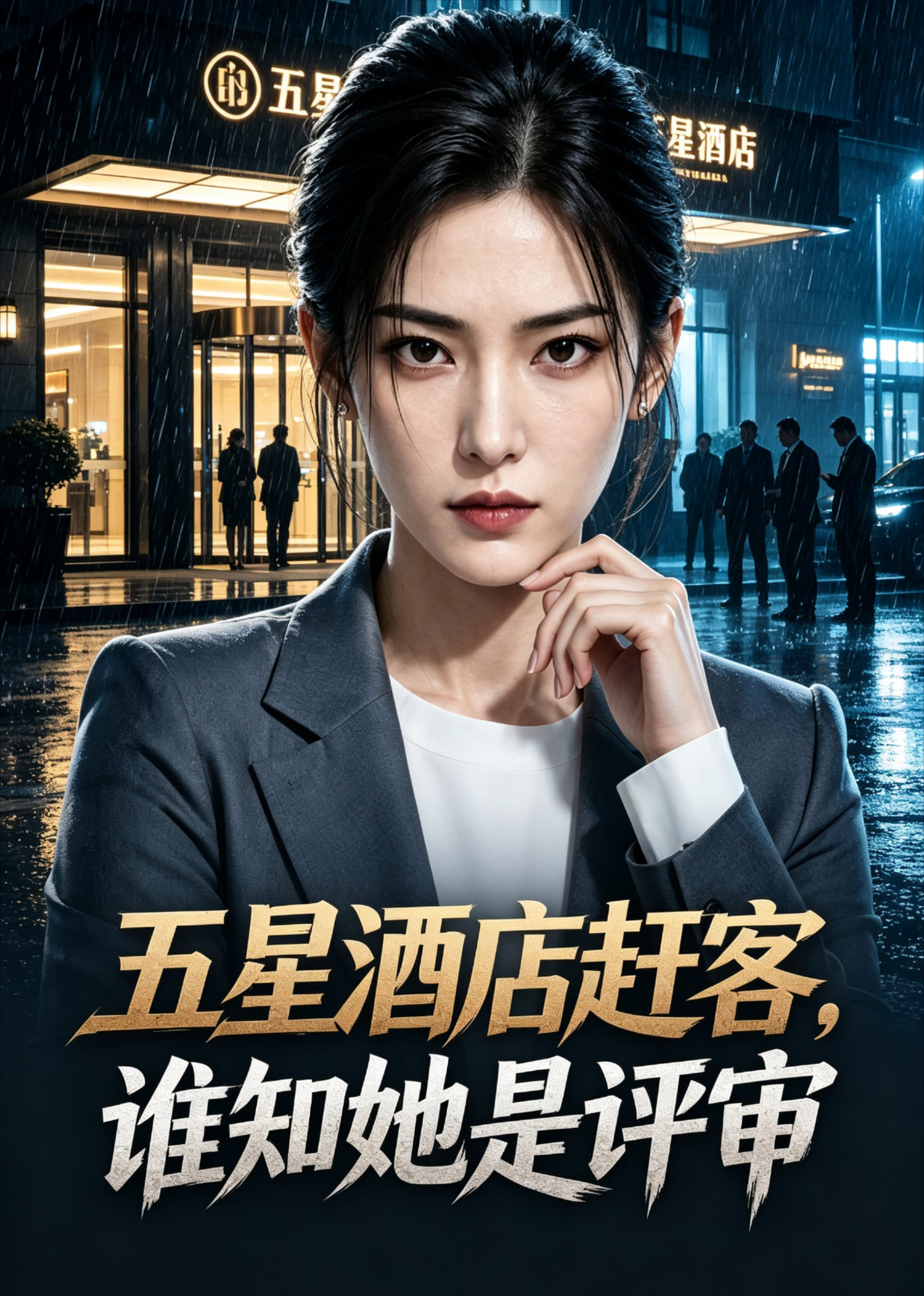 短剧《五星酒店赶客，谁知她是评审》海报
