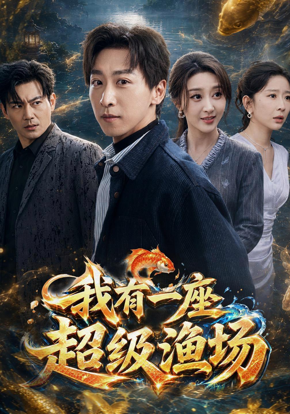 短剧《我有一座超级渔场》海报