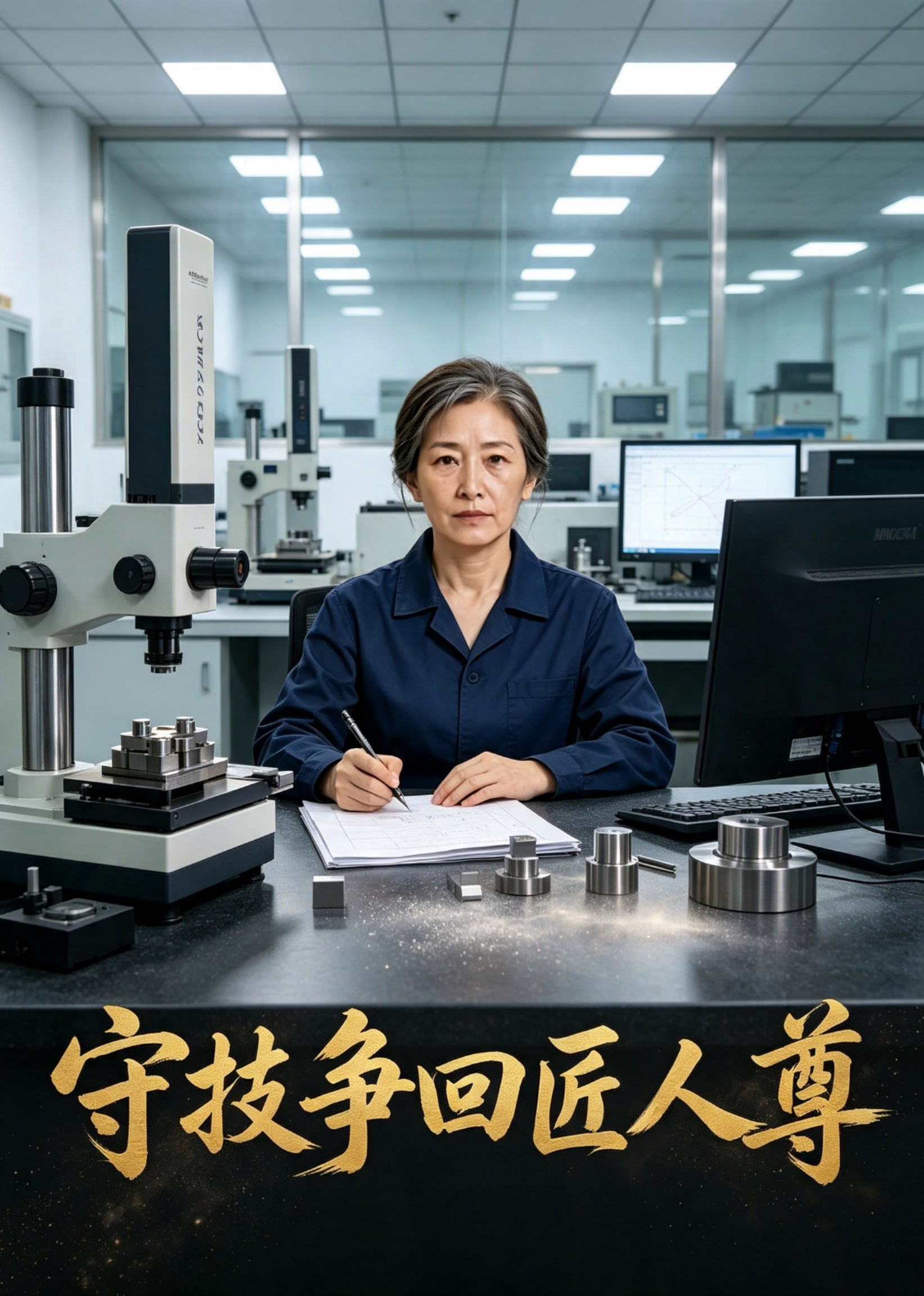 短剧《守技争回匠人尊》海报