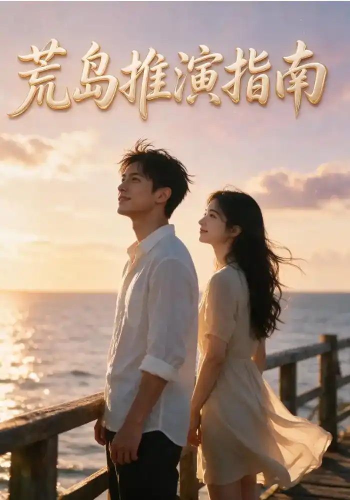 短剧《荒岛推演指南》海报