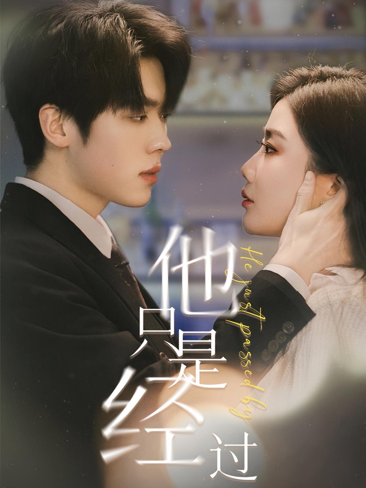 短剧《他只是经过》海报