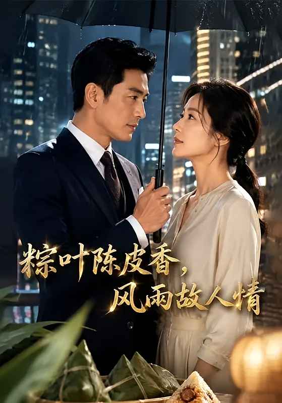 短剧《粽叶陈皮香，风雨故人情》海报