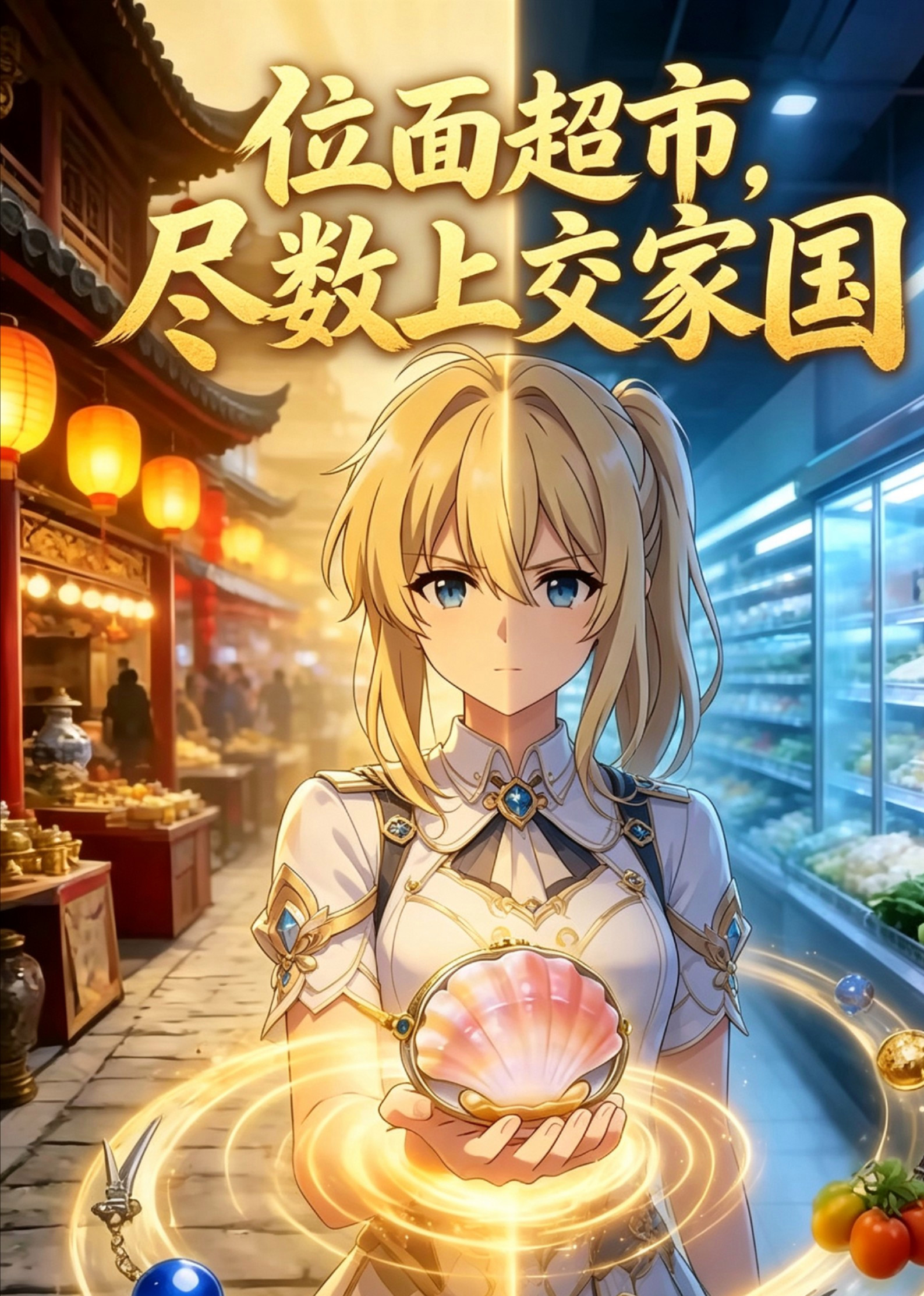 短剧《位面超市，尽数上交家国》海报