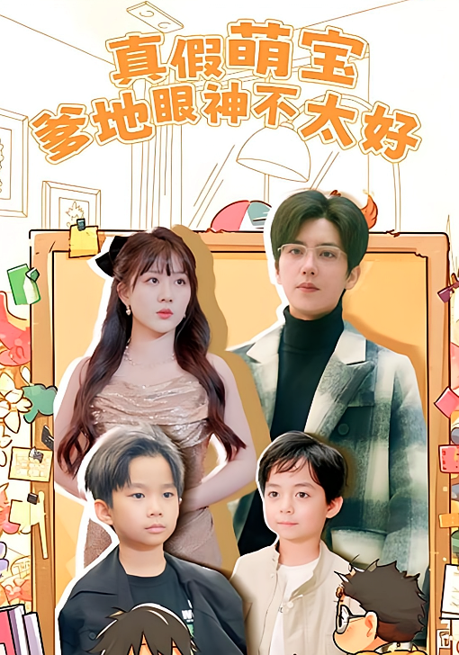 短剧《真假萌宝爹地眼神不太好》海报
