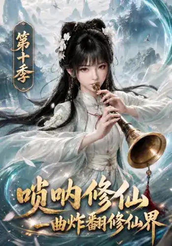 短剧《唢呐修仙，一曲炸翻修仙界第十季》海报