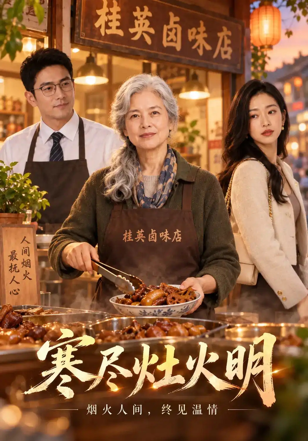 短剧《寒尽灶火明》海报