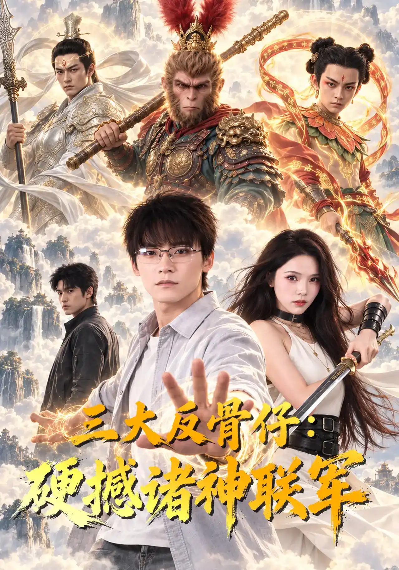 短剧《三大反骨仔：硬撼诸神联军》海报