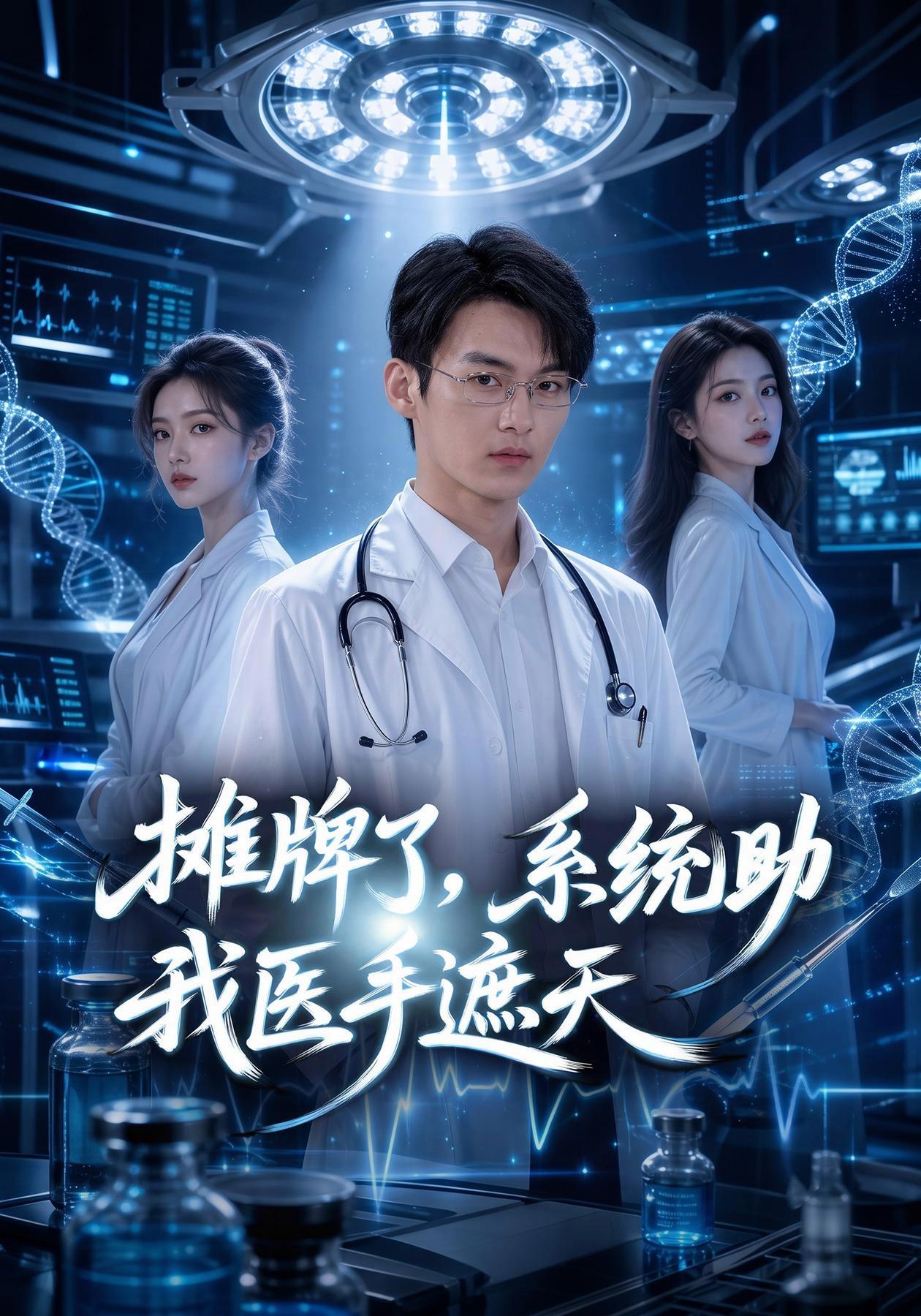 短剧《摊牌了，系统助我医手遮天》海报
