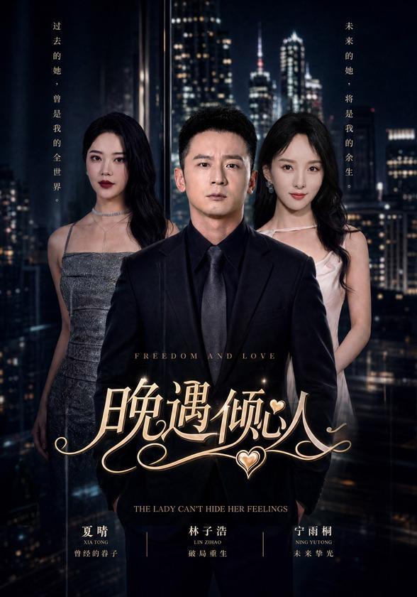 短剧《晚遇倾心人》海报