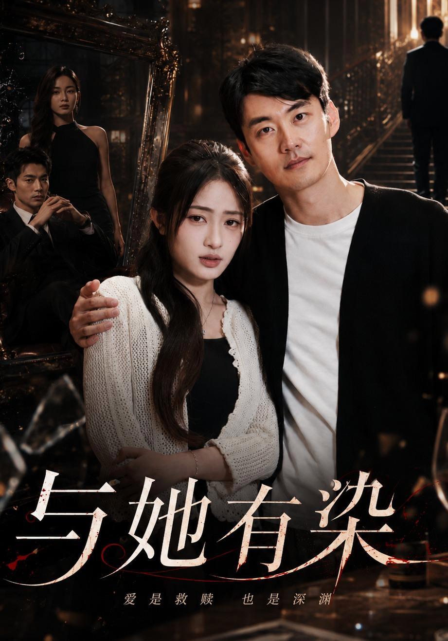 短剧《与她有染》海报