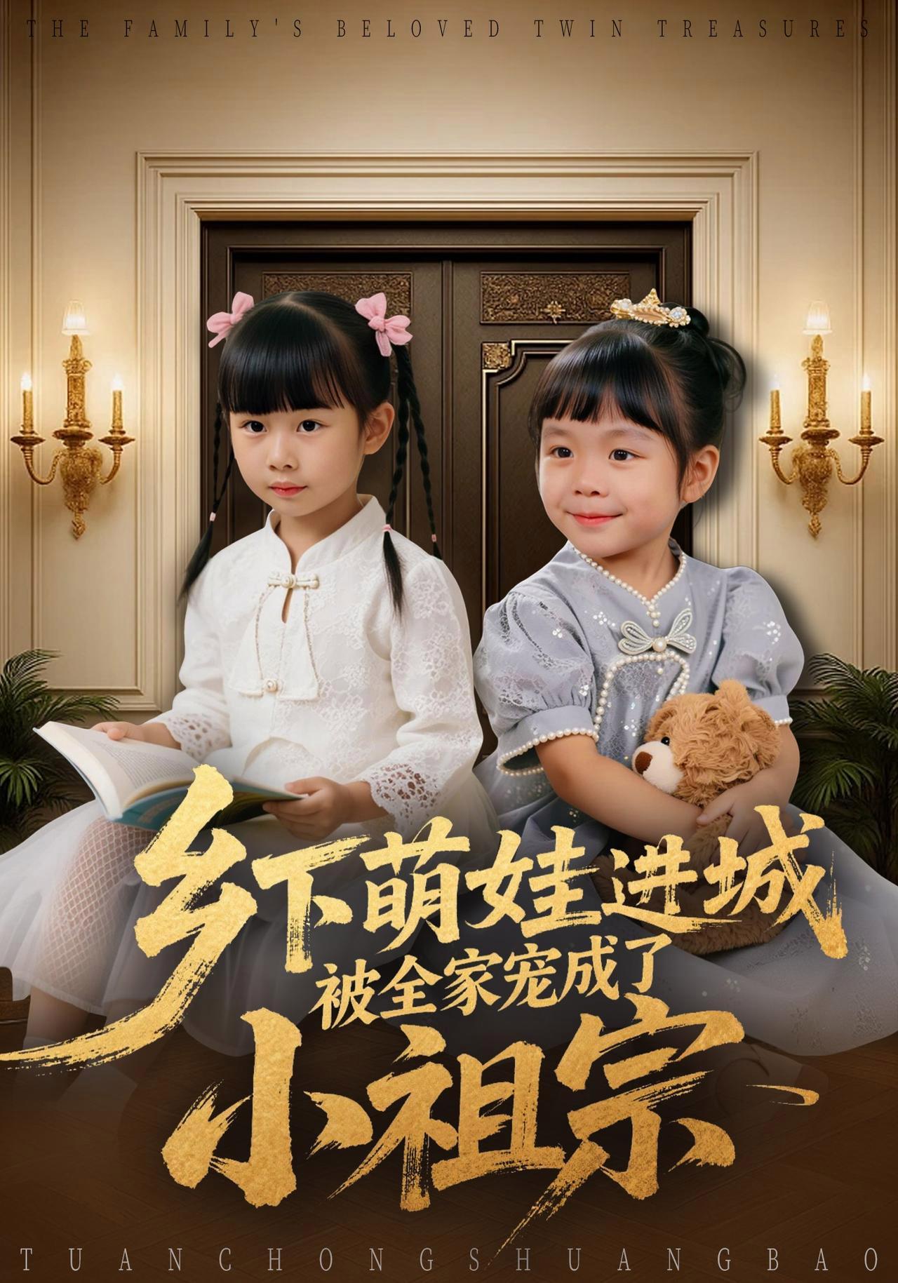 短剧《乡下萌娃进城，被全家宠成了小祖宗》海报