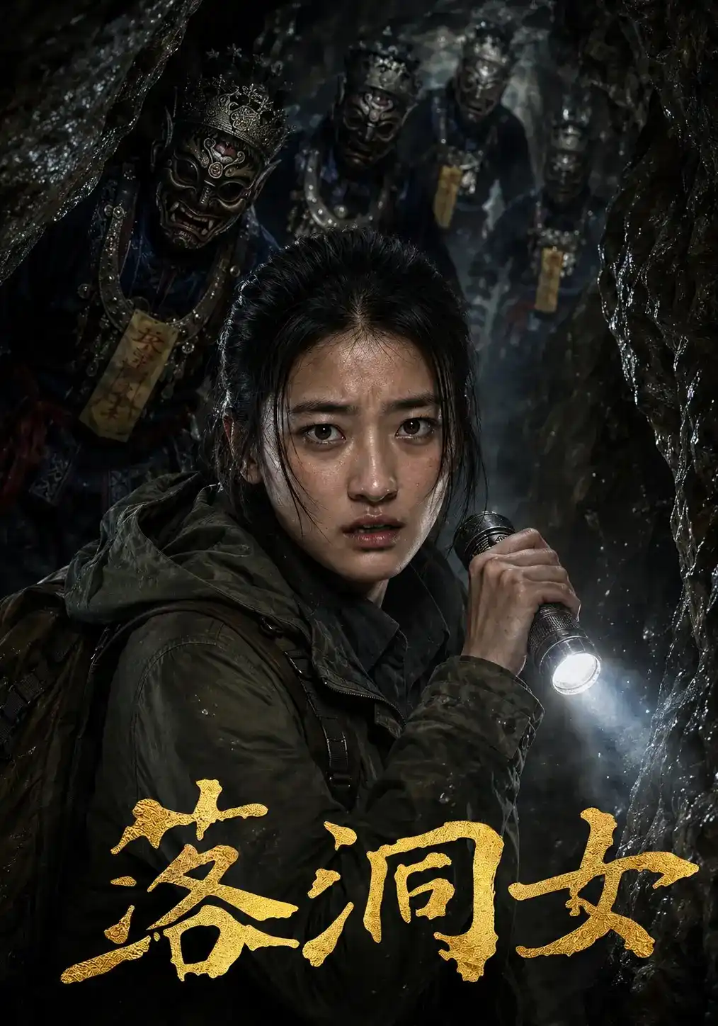 短剧《落洞女》海报