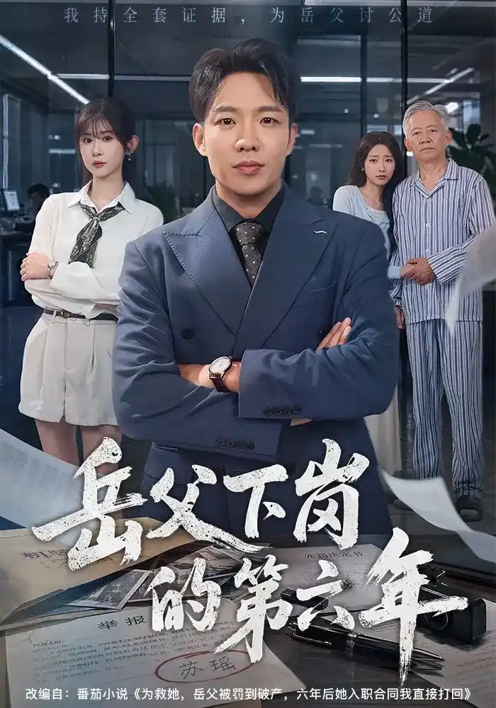 短剧《岳父下岗的第六年》海报