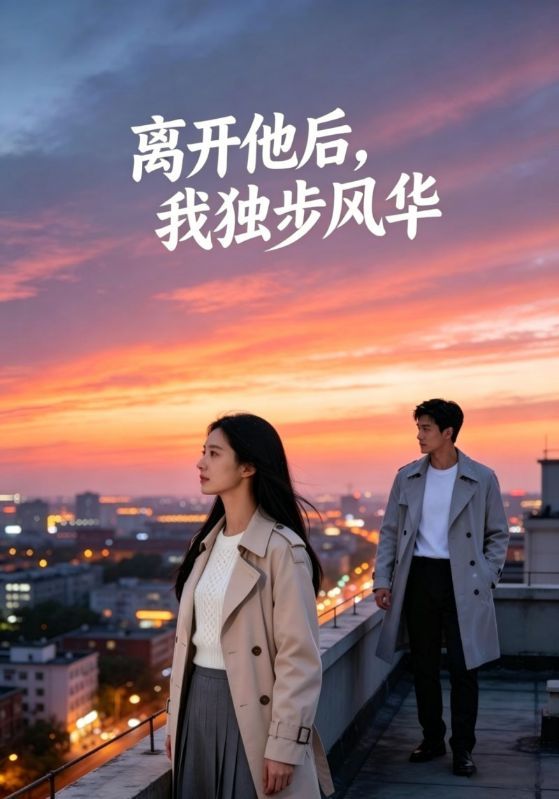短剧《离开他后，我独步风华》海报
