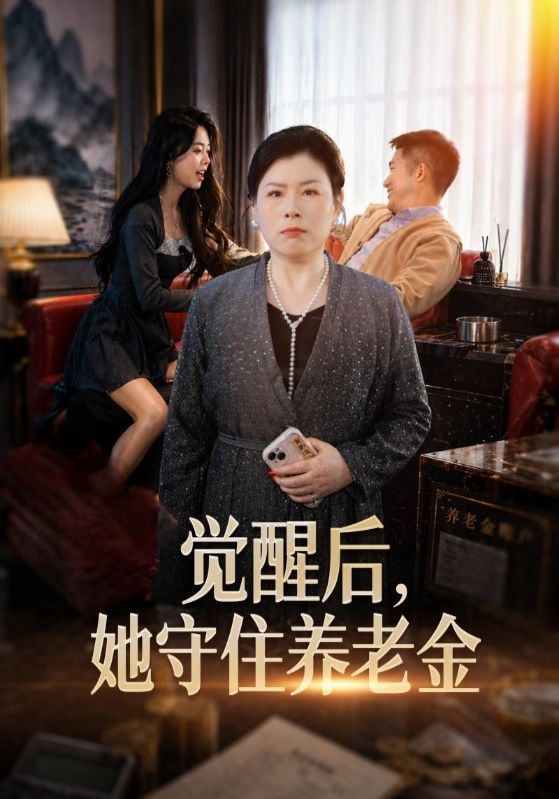 短剧《觉醒后，她守住养老金》海报